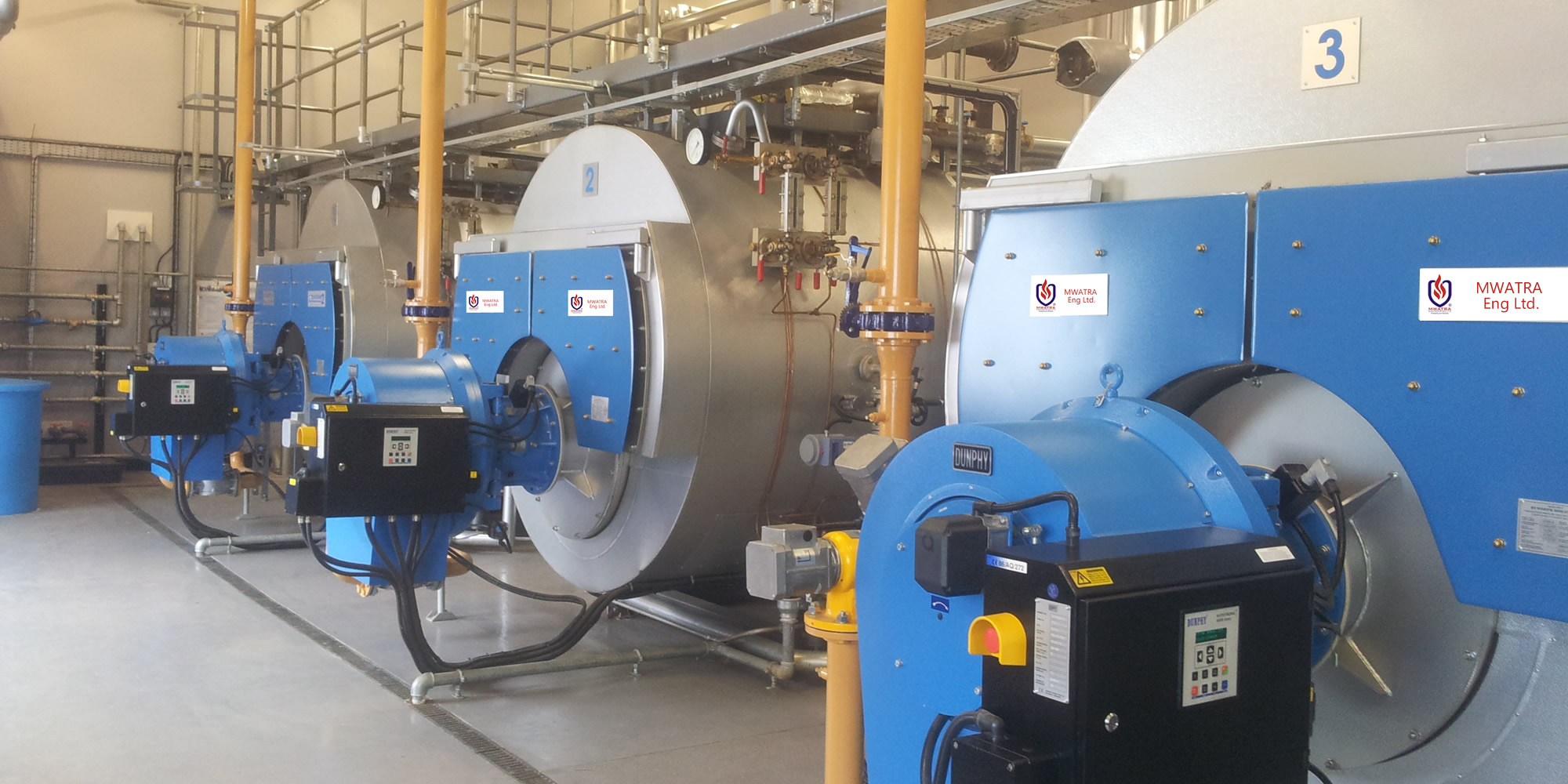 Installation and commissioning of boilers KENYA